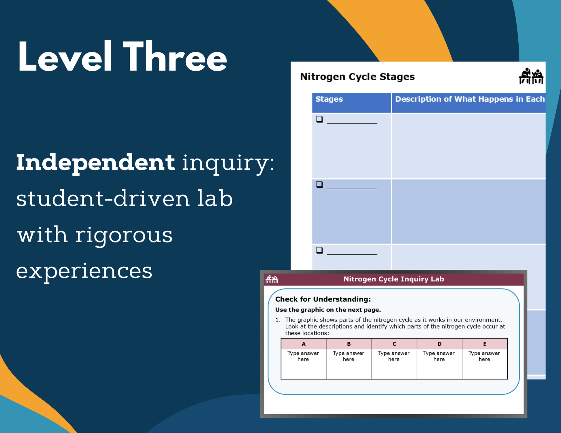 Nitrogen Cycle Digital Inquiry Lab - MS 6-8