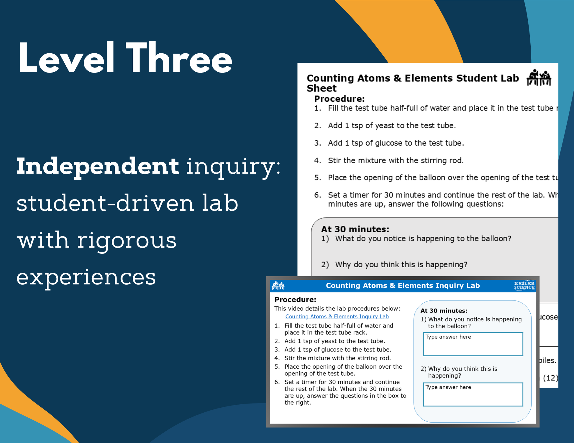 Counting Atoms & Elements Digital Inquiry Lab - NGSS MS PS1-5