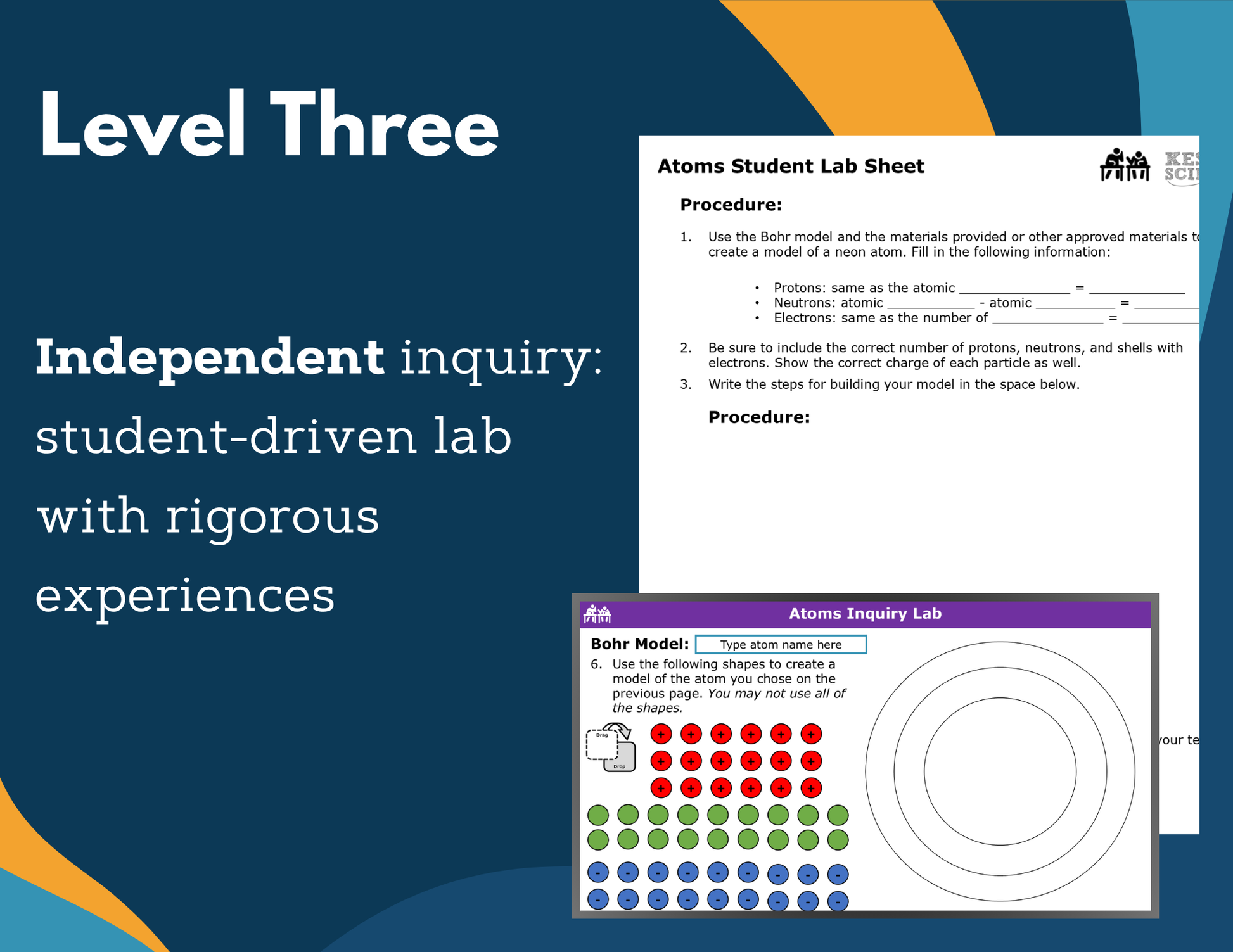 Atoms Digital Inquiry Lab - MS 6-8
