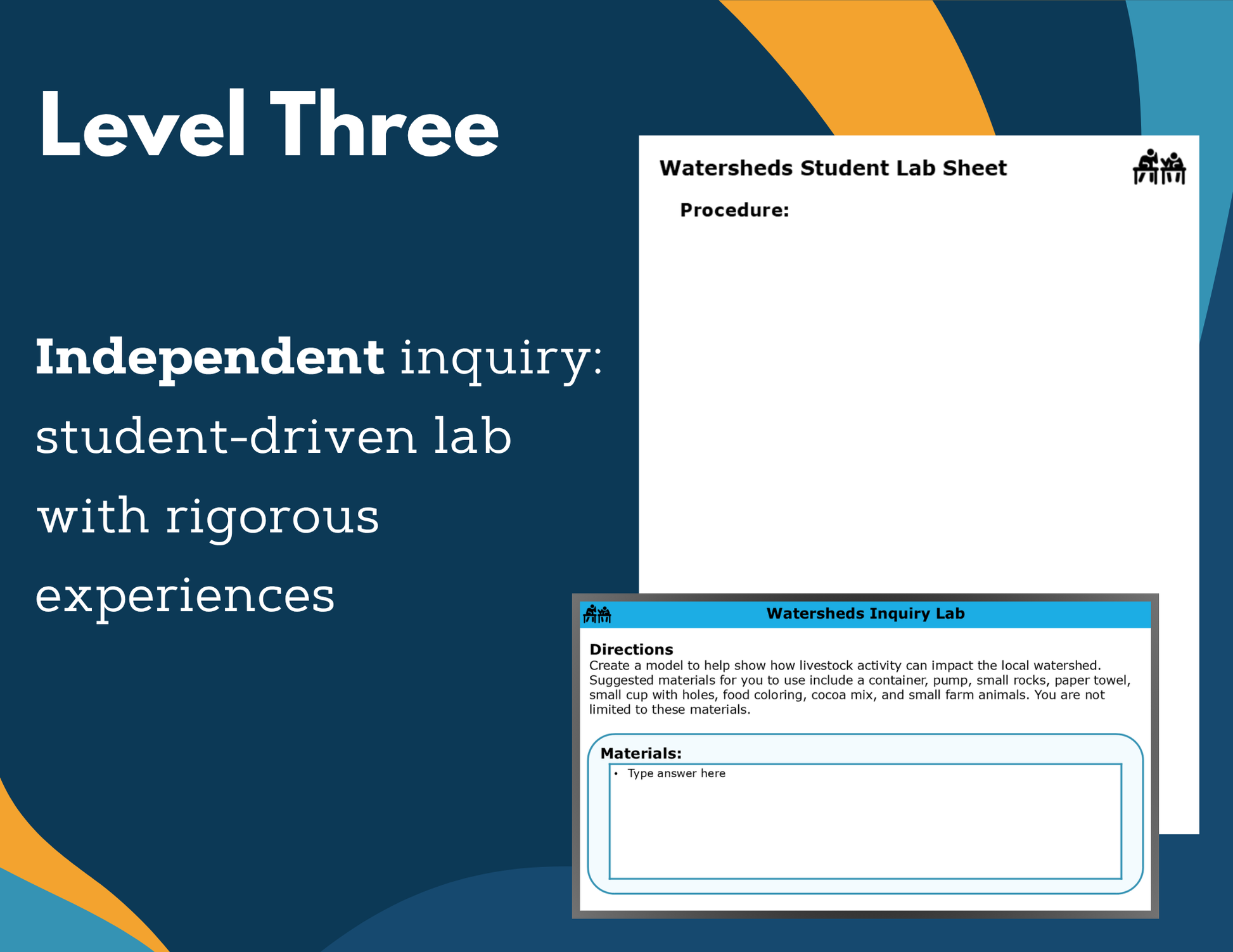 Watersheds Digital Inquiry Lab - MS 6-8