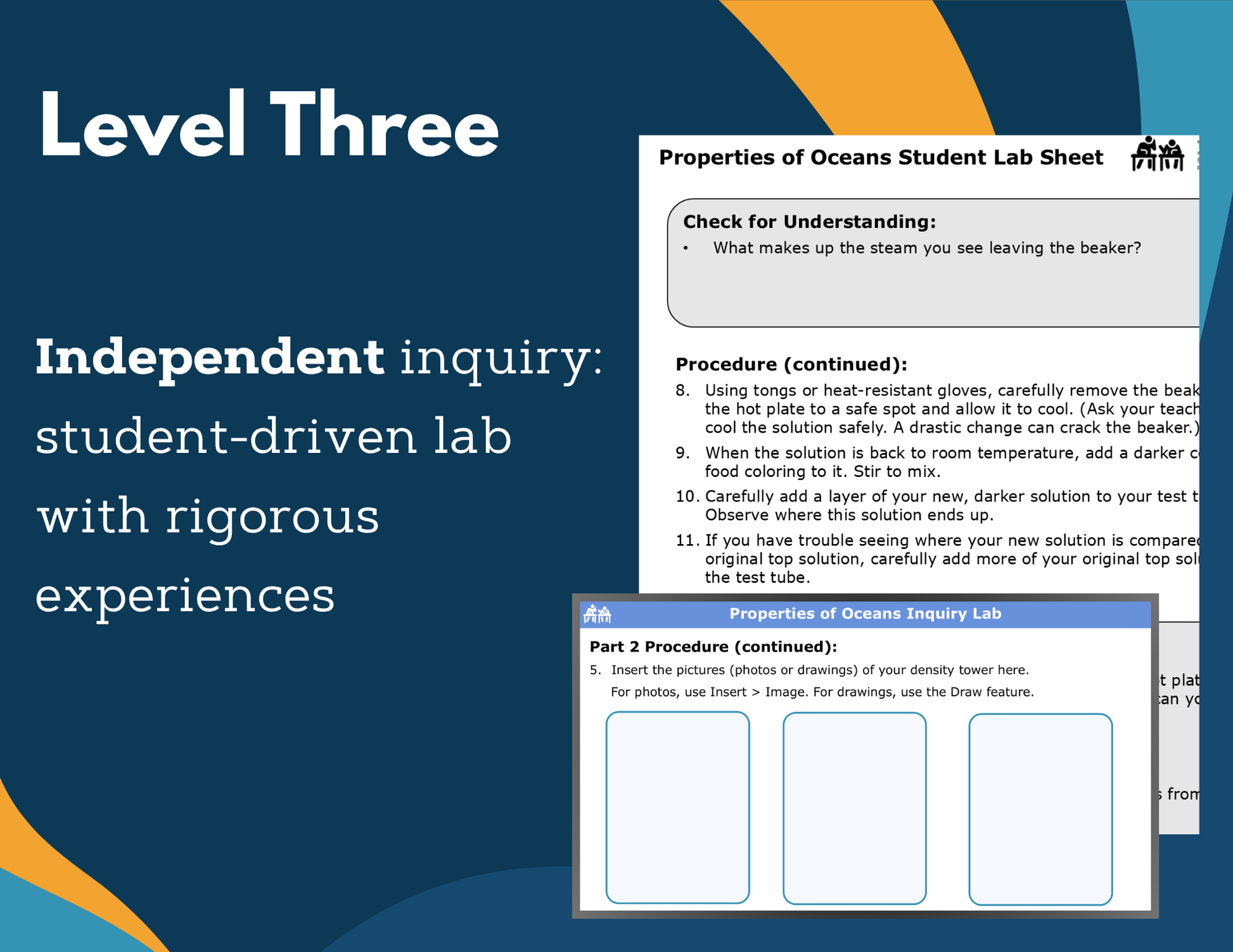 Properties of Oceans Digital Inquiry Lab - MS 6-8