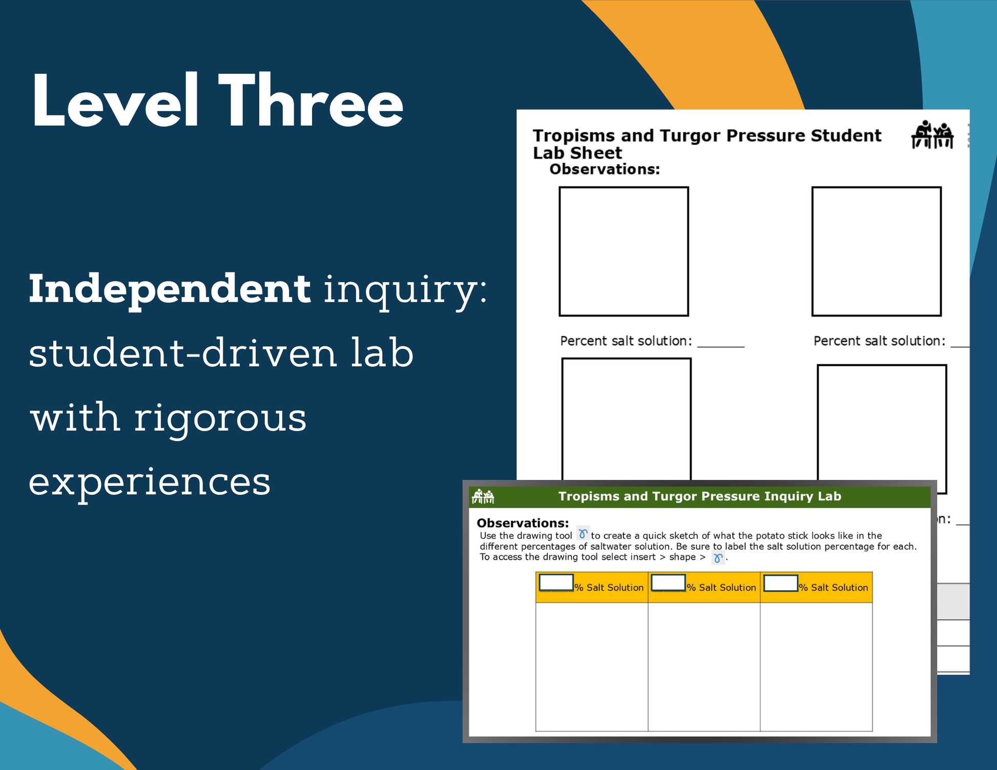 Tropisms & Turgor Pressure Digital Inquiry Lab - MS 6-8