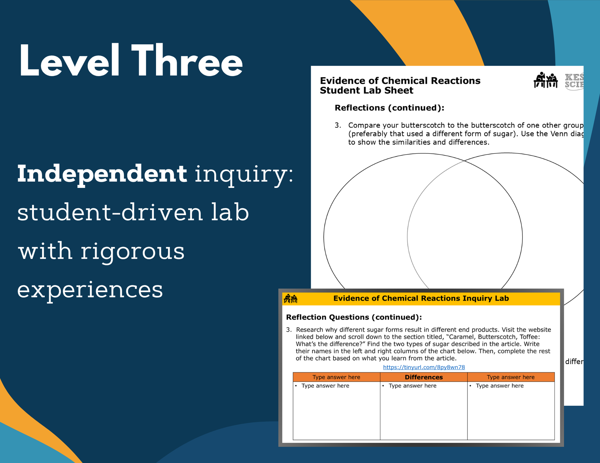 Evidence of Chemical Reactions Digital Inquiry Lab - MS 6-8