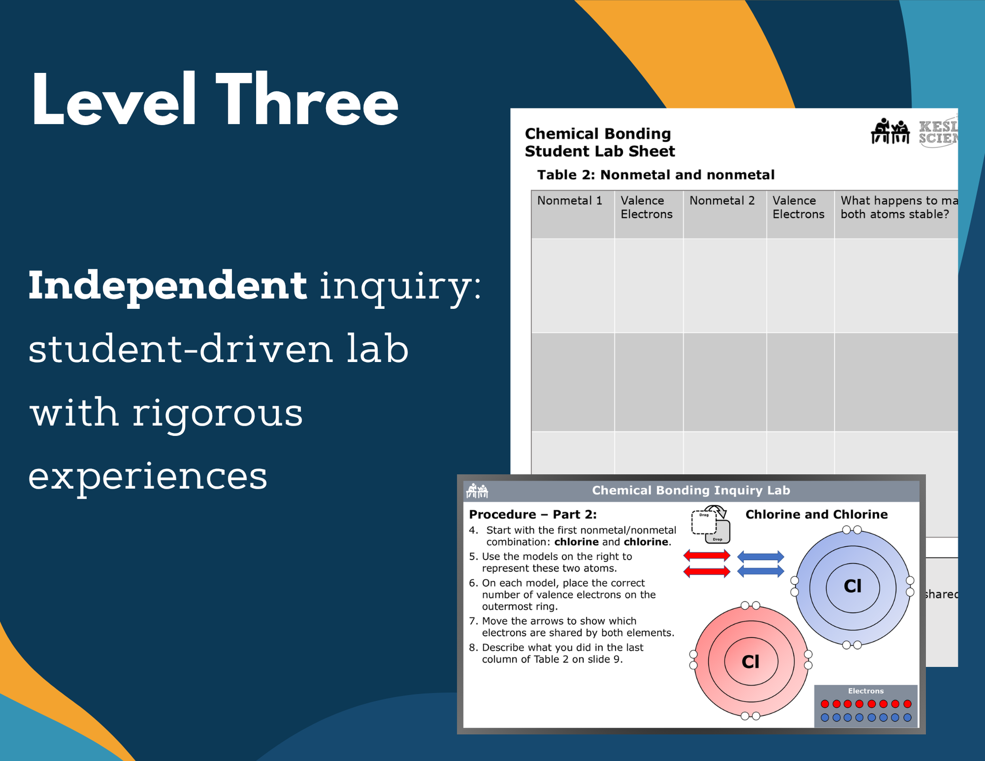 Chemical Bonding Digital Inquiry Lab - MS 6-8