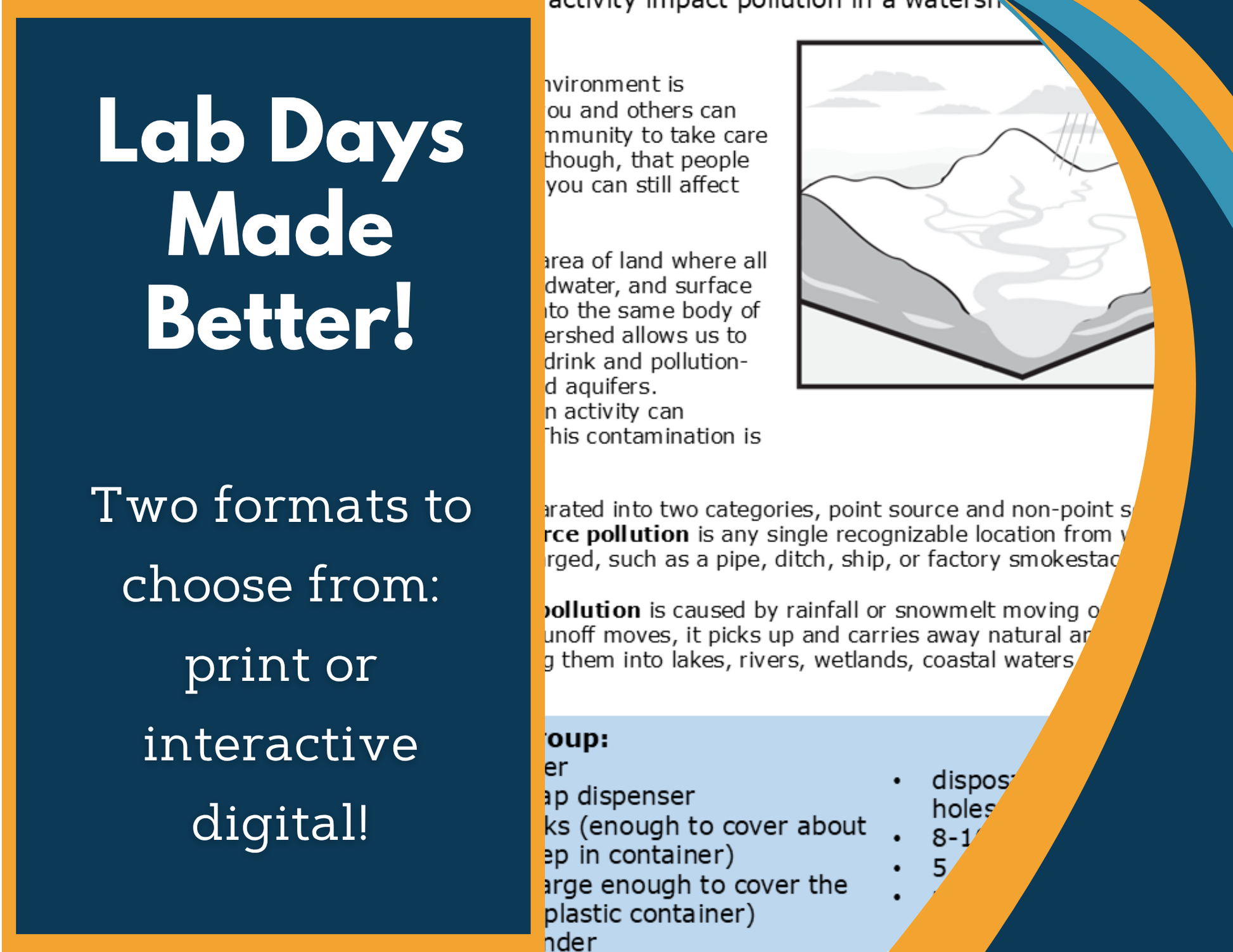 Watersheds Digital Inquiry Lab - MS 6-8