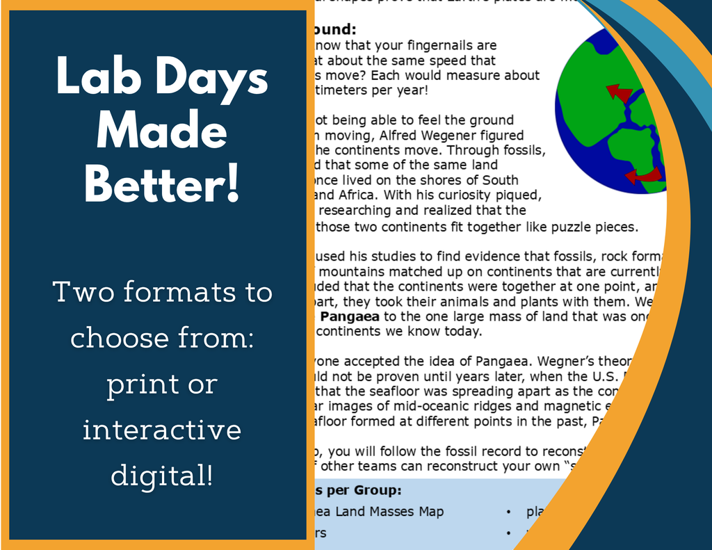 Past Plate Motions Digital Inquiry Lab - NGSS MS ESS2-3