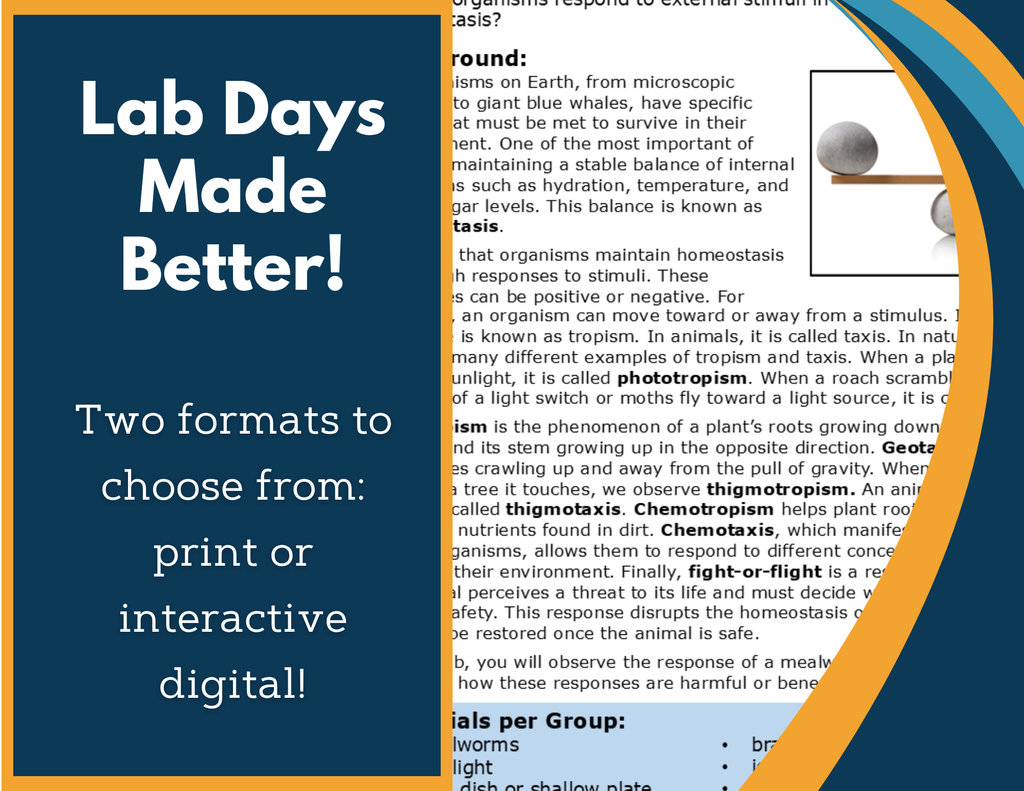 Responding to External Stimuli Digital Inquiry Lab - MS 6-8