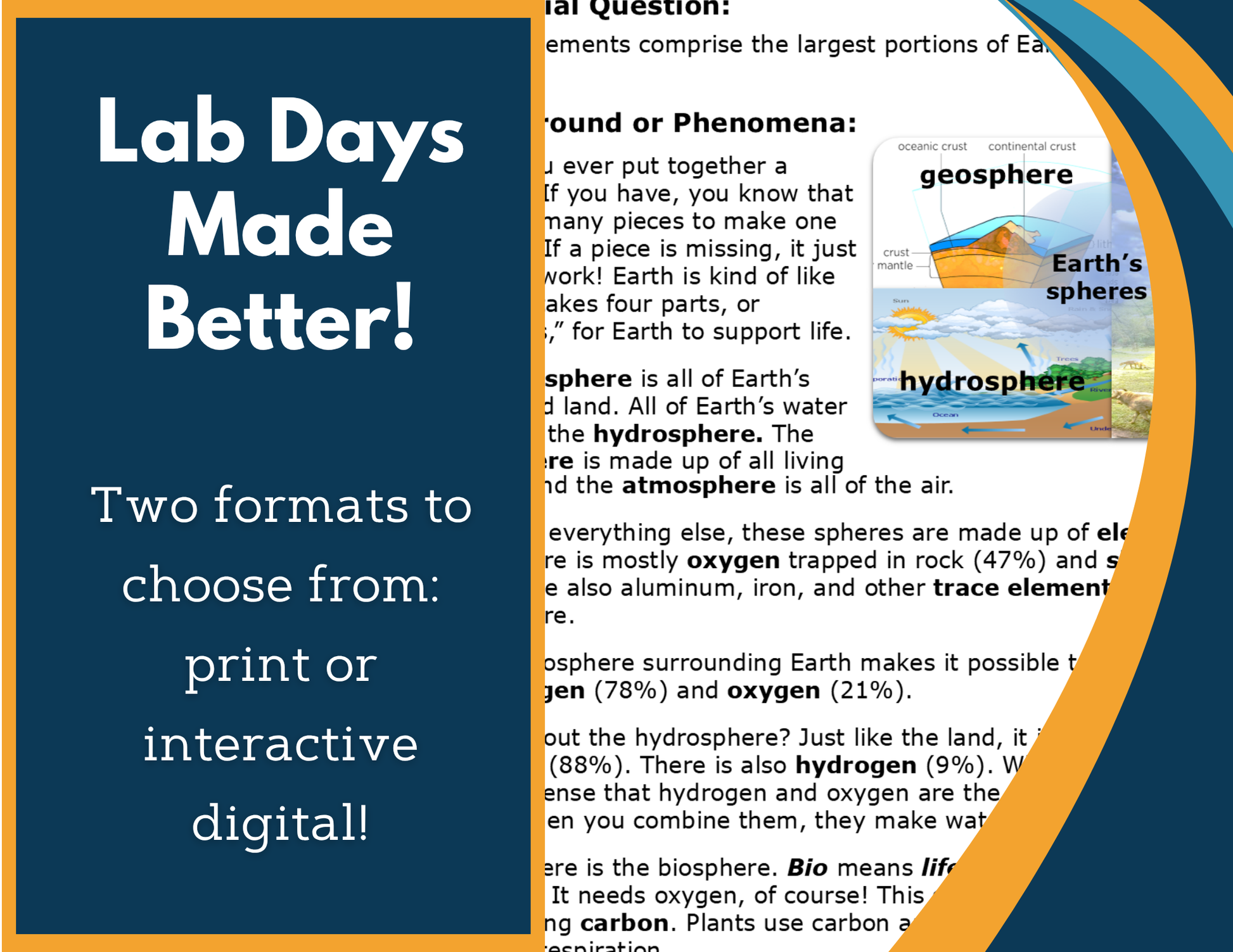 Elements of Earth Digital Inquiry Lab - MS 6-8