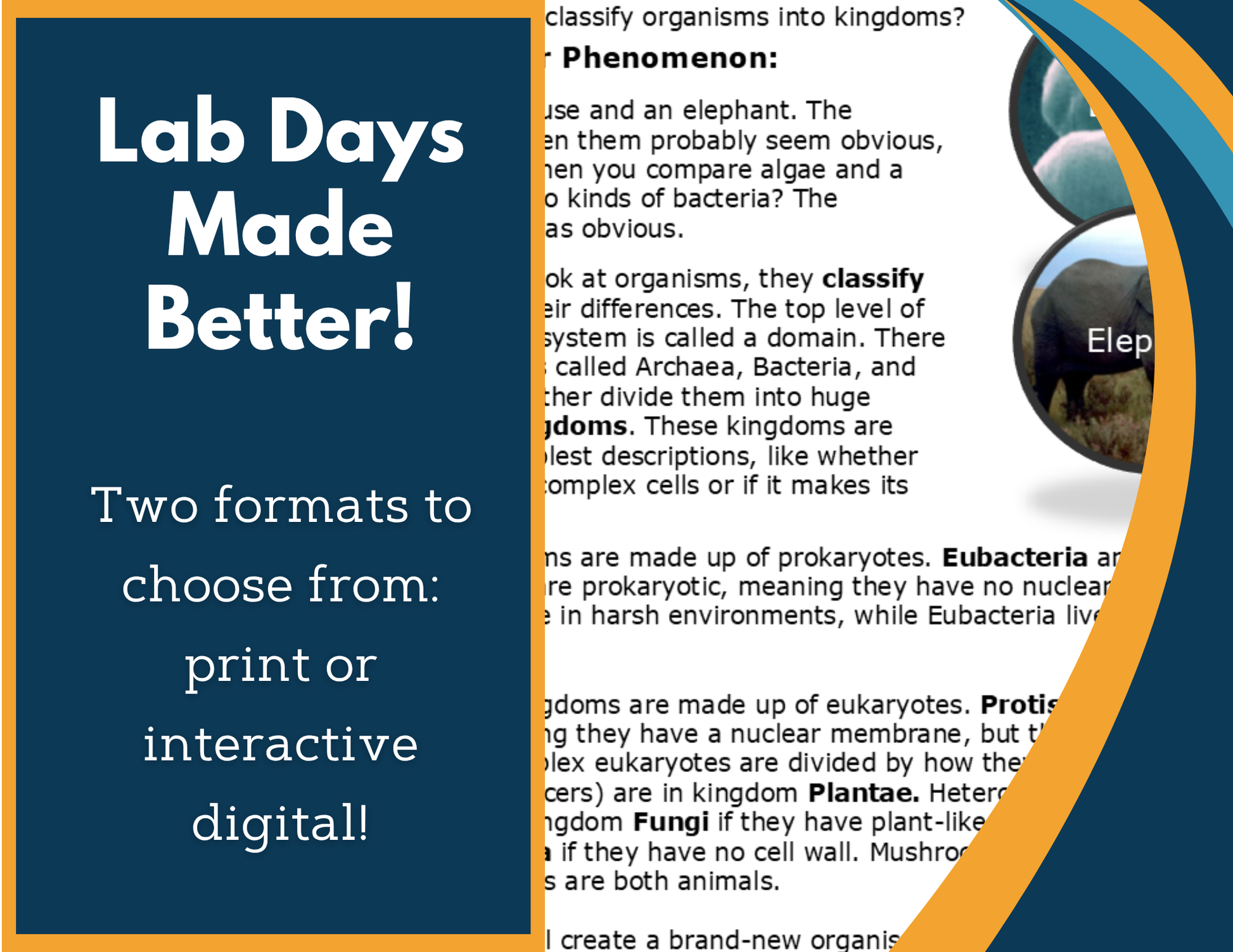 Characteristics of Organisms Digital Inquiry Lab - MS 6-8
