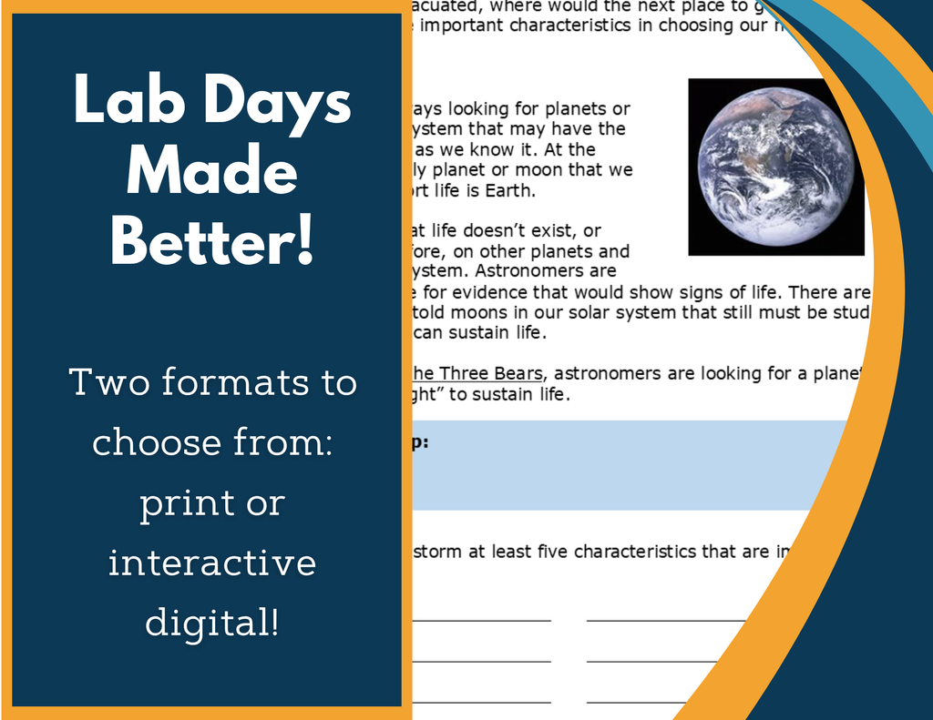 Conditions for Life to Exist Digital Inquiry Lab - MS 6-8