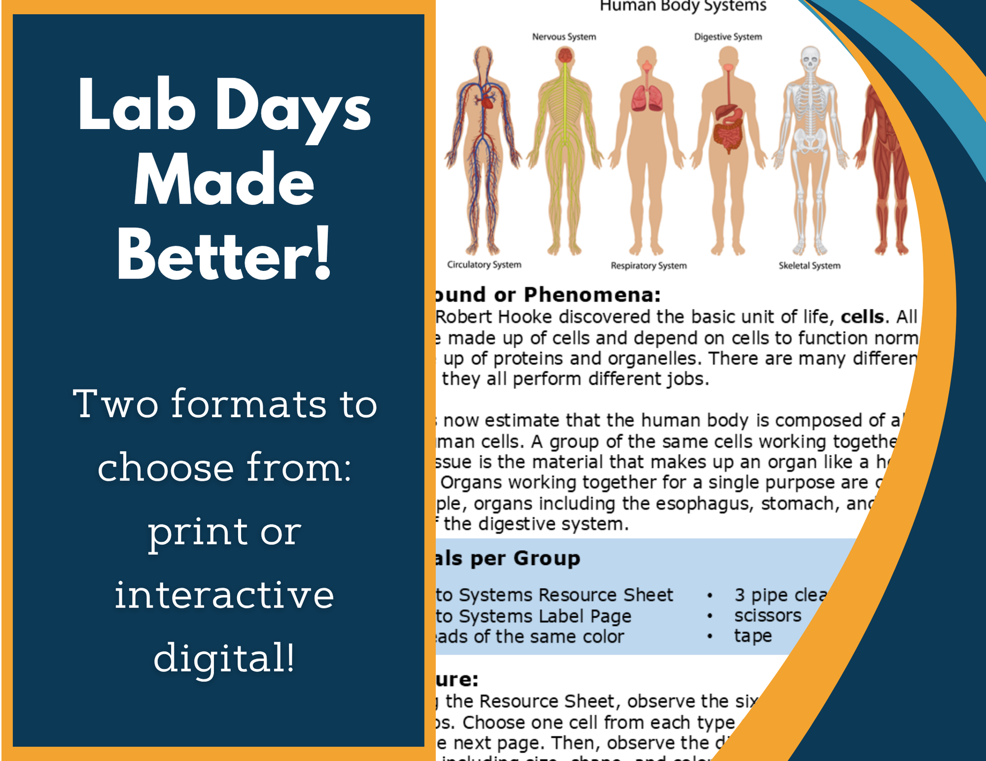 Organization of Organisms Digital Inquiry Lab - NGSS MS LS1-3
