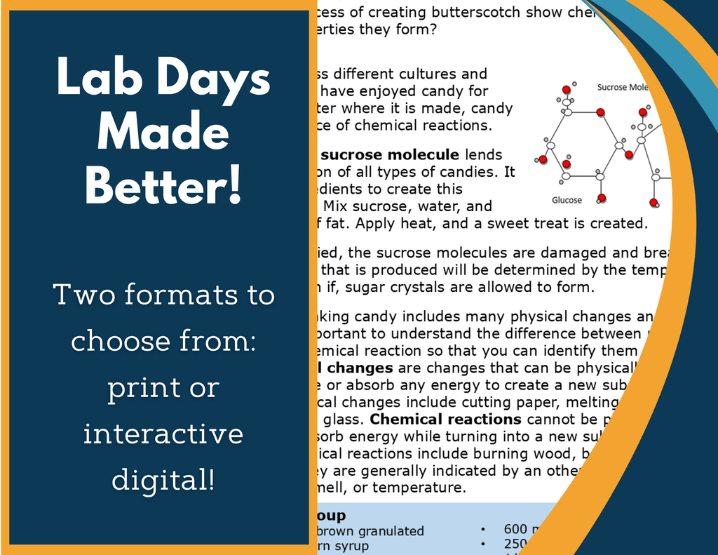 Evidence of Chemical Reactions Digital Inquiry Lab - MS 6-8