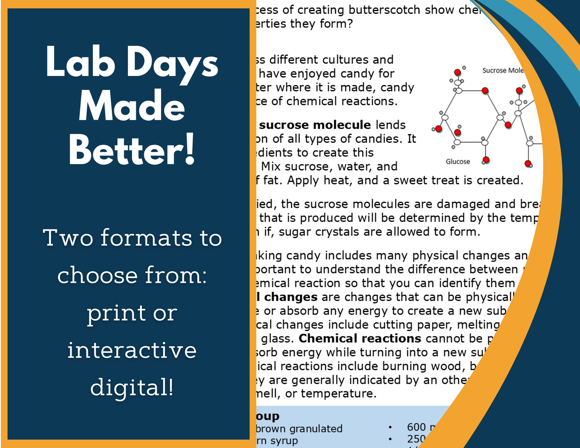 Evidence of Chemical Reactions Digital Inquiry Lab - MS 6-8