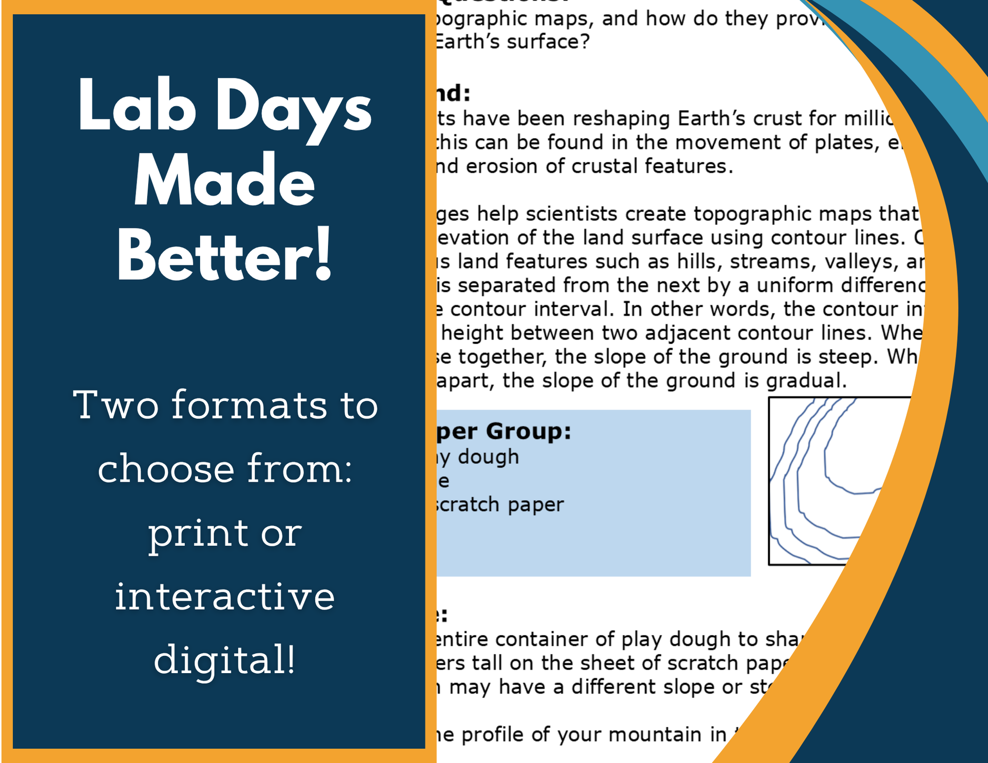 Topographic Maps Digital Inquiry Lab - MS 6-8