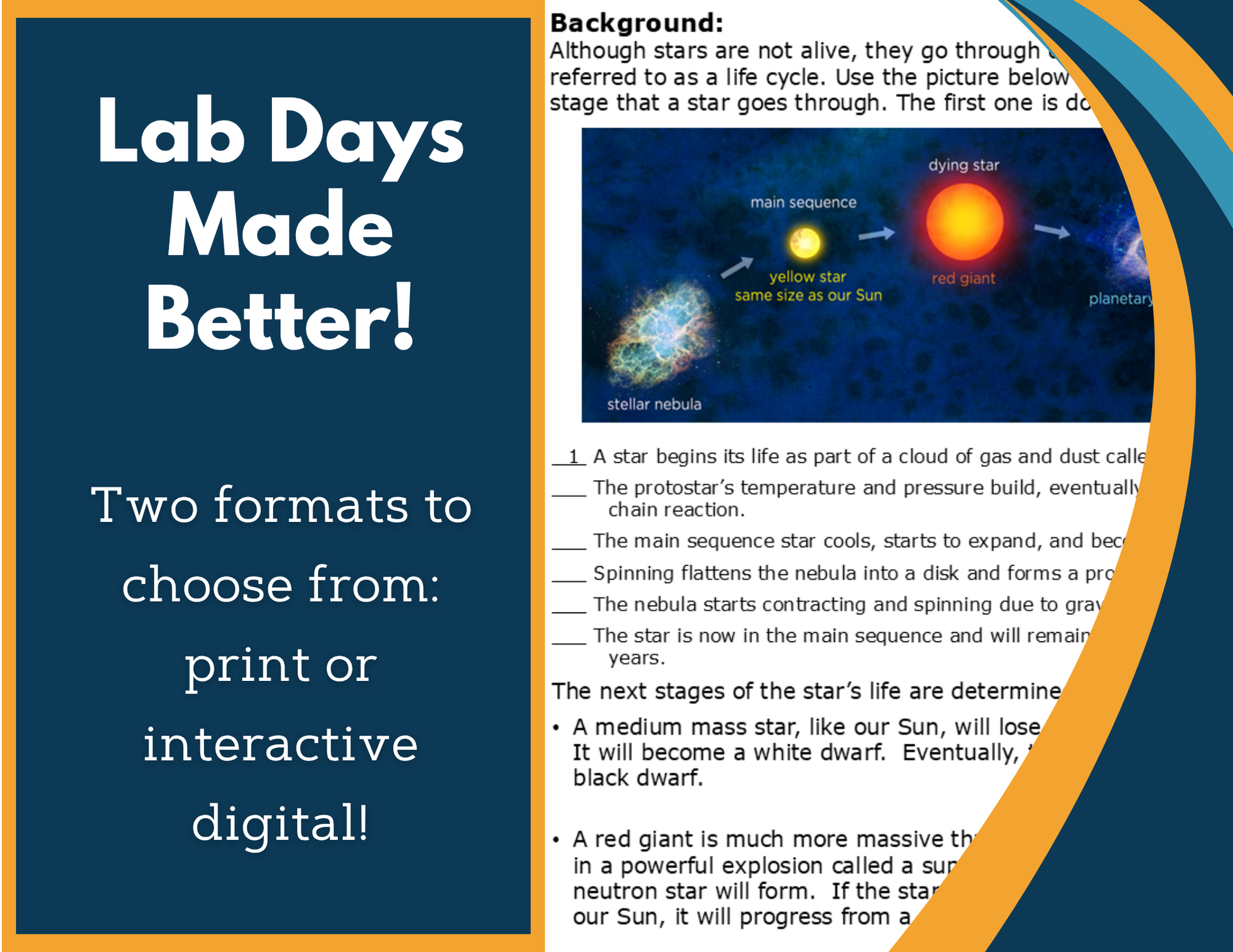 H-R Diagram Digital Inquiry Lab - MS 6-8
