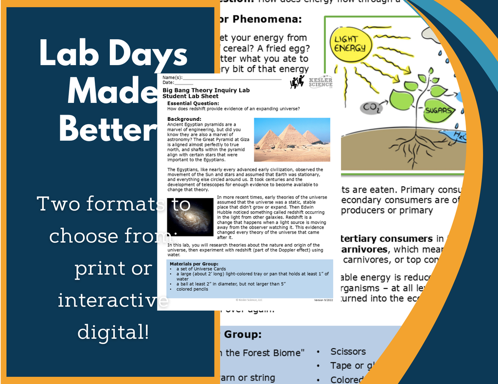 Big Bang Theory Digital Inquiry Lab - MS 6-8