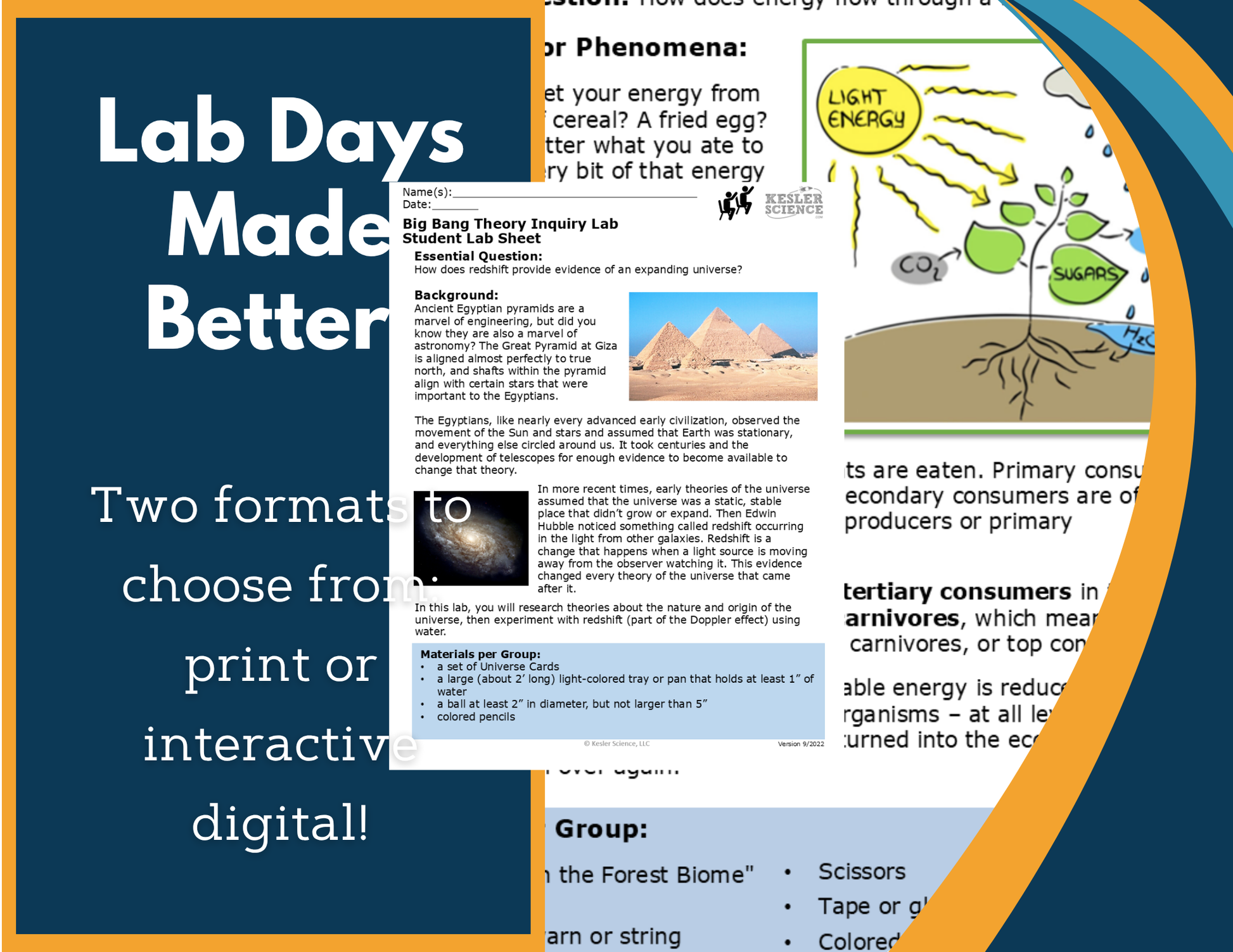 Big Bang Theory Digital Inquiry Lab - MS 6-8