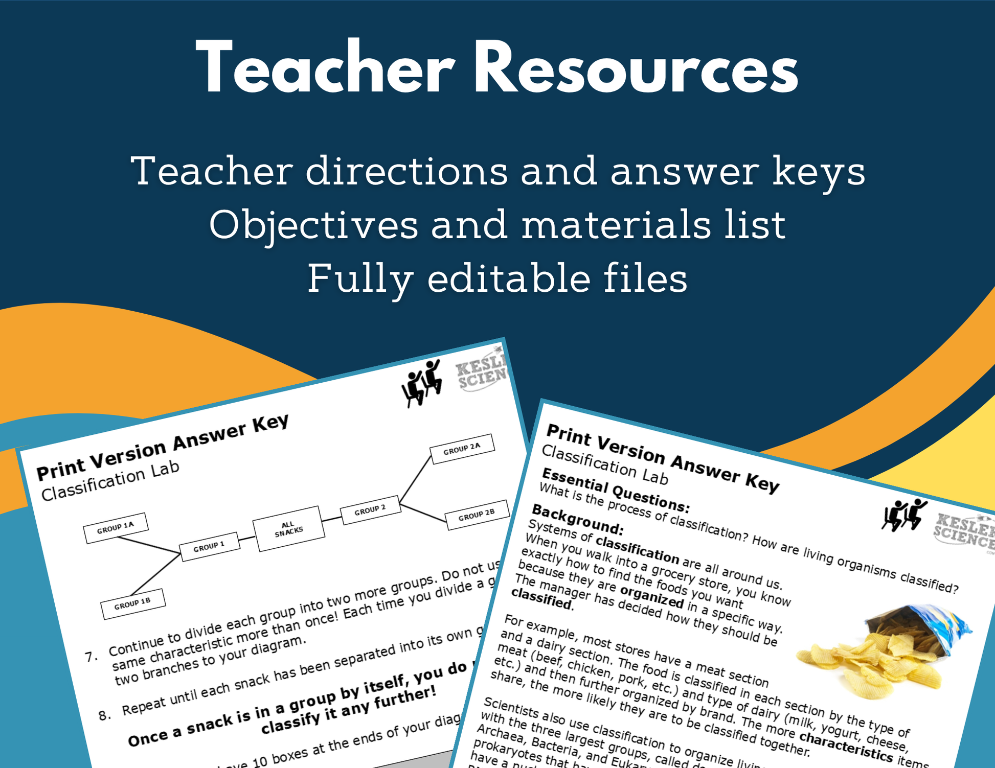 Classification Digital Inquiry Lab - MS 6-8