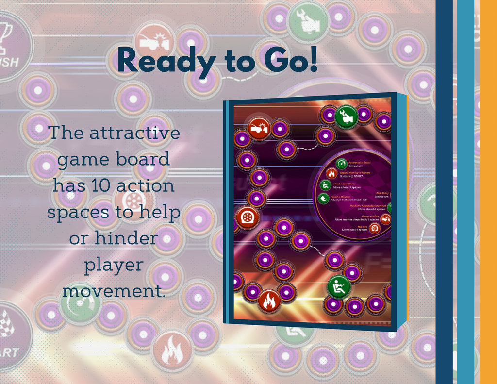 Force & Motion-themed Board Game & Cards with Differentiated Card Sets - MS 6-8