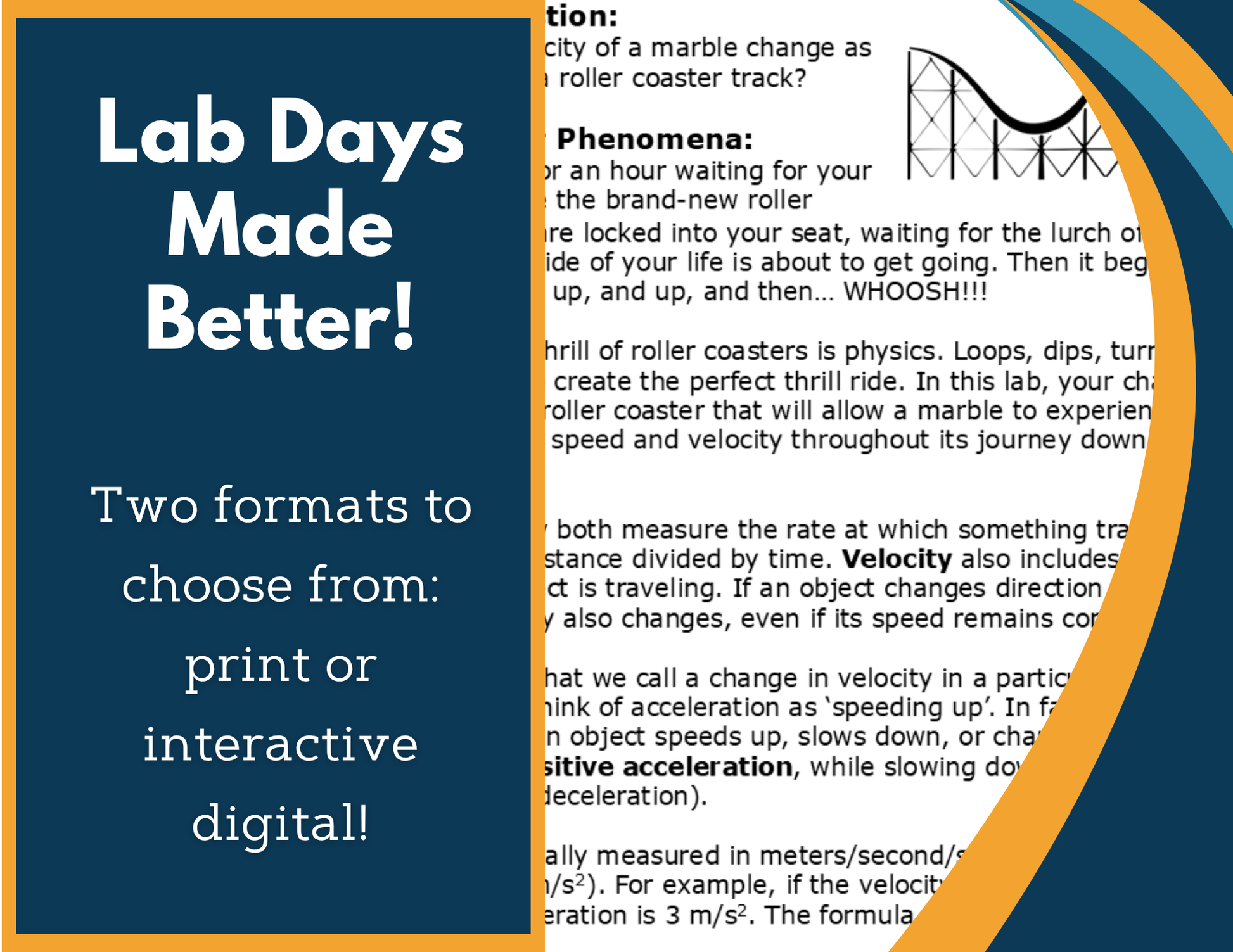 Acceleration Digital Inquiry Lab - MS 6-8
