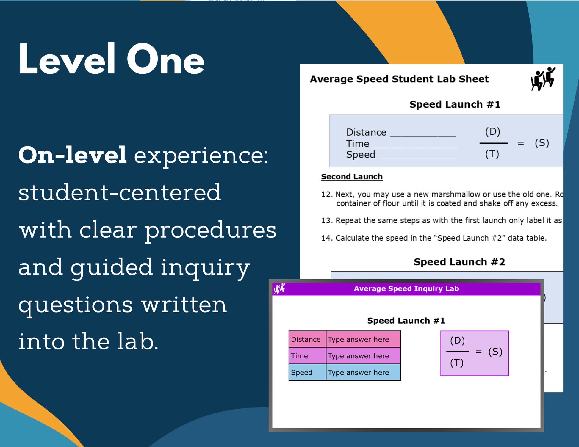 Average Speed Digital Inquiry Lab - MS 6-8