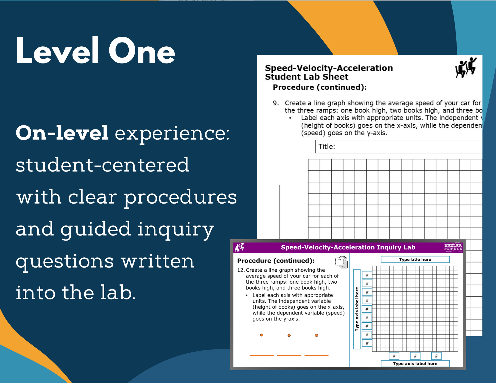 Speed, Velocity, Acceleration Digital Inquiry Lab - MS 6-8