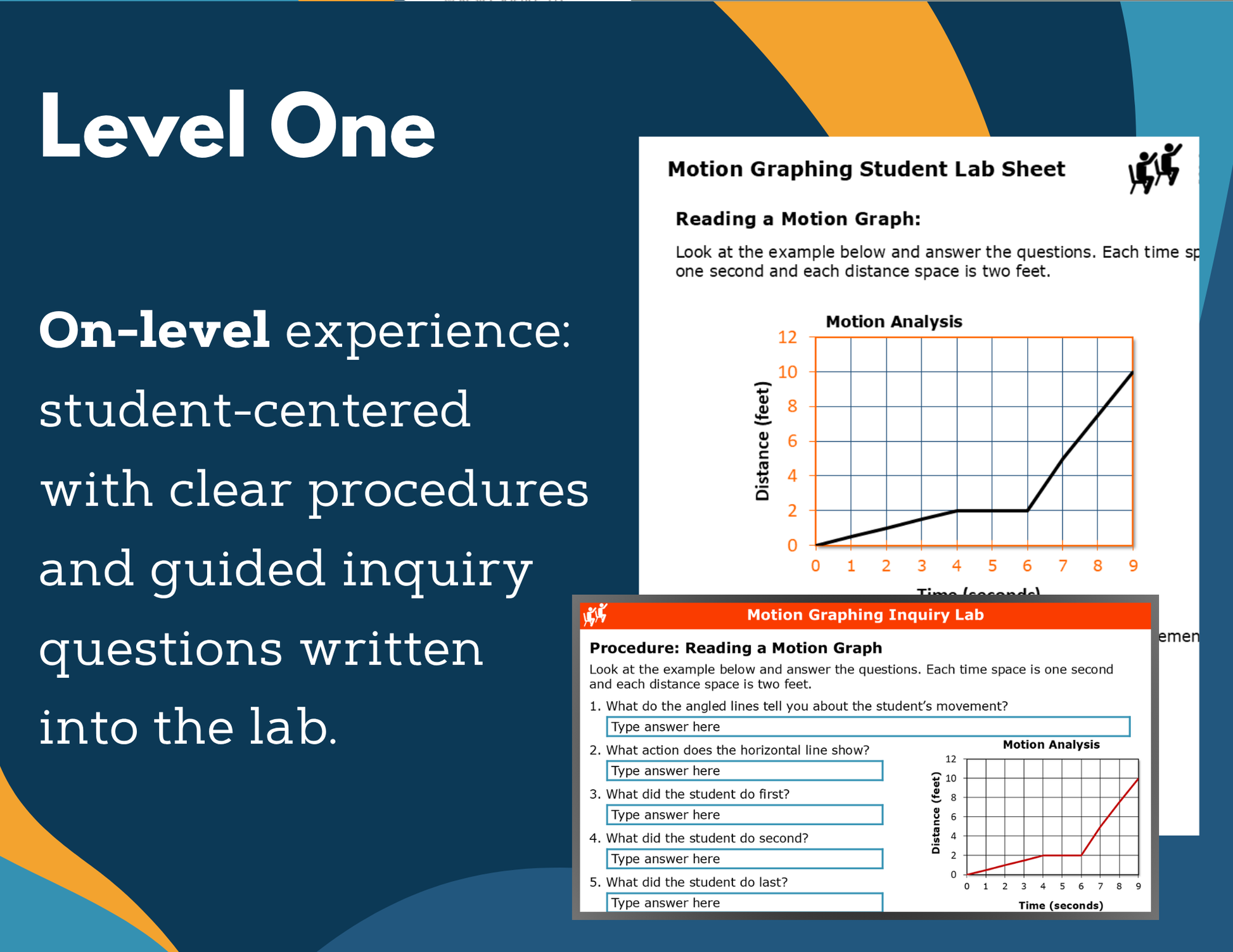 Motion Graphing Digital Inquiry Lab - MS 6-8