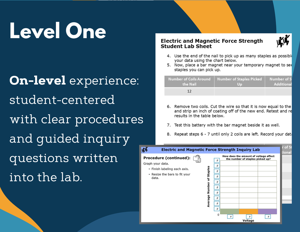 Electric & Magnetic Force Strength Digital Inquiry Lab - NGSS MS PS2-3