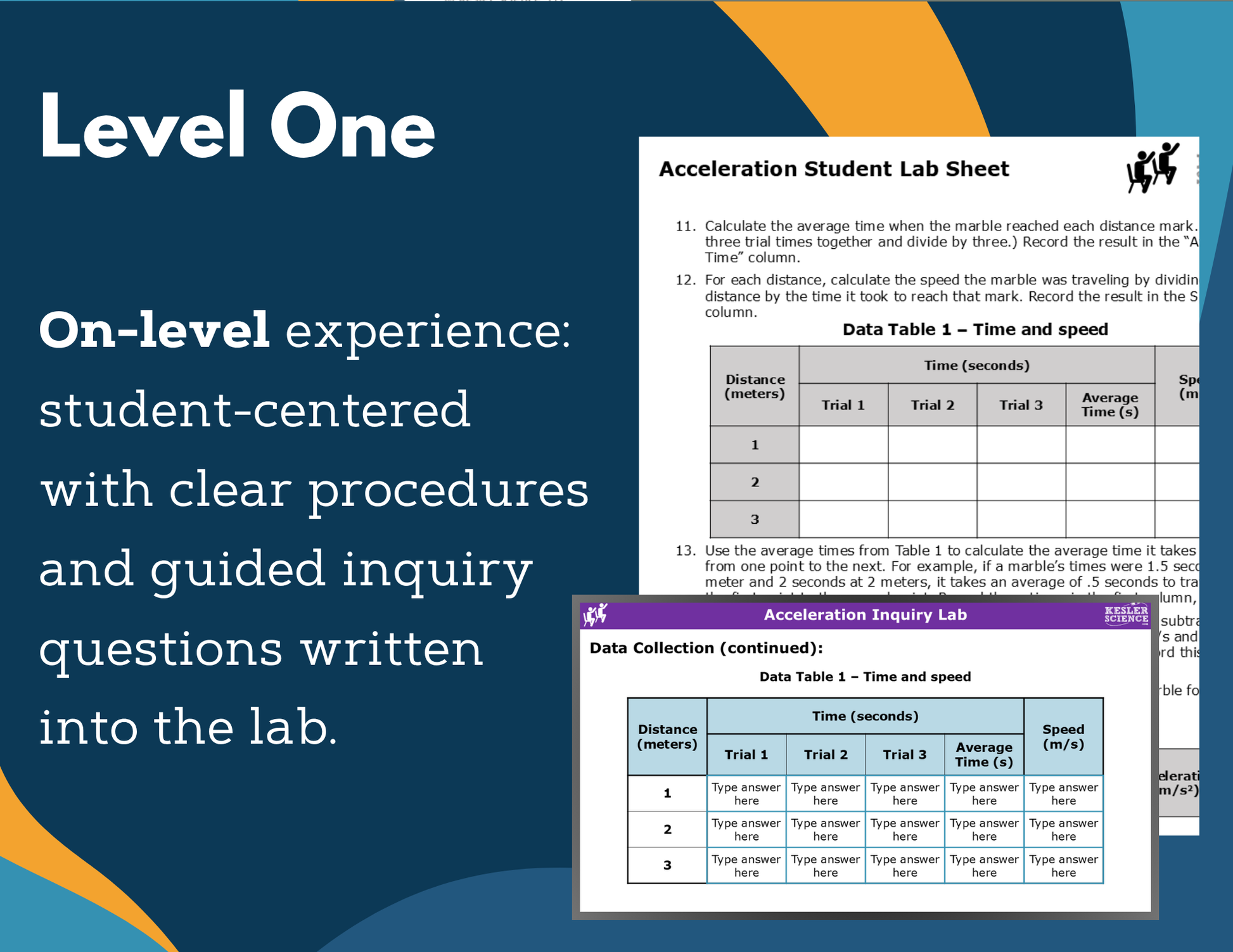 Acceleration Digital Inquiry Lab - MS 6-8