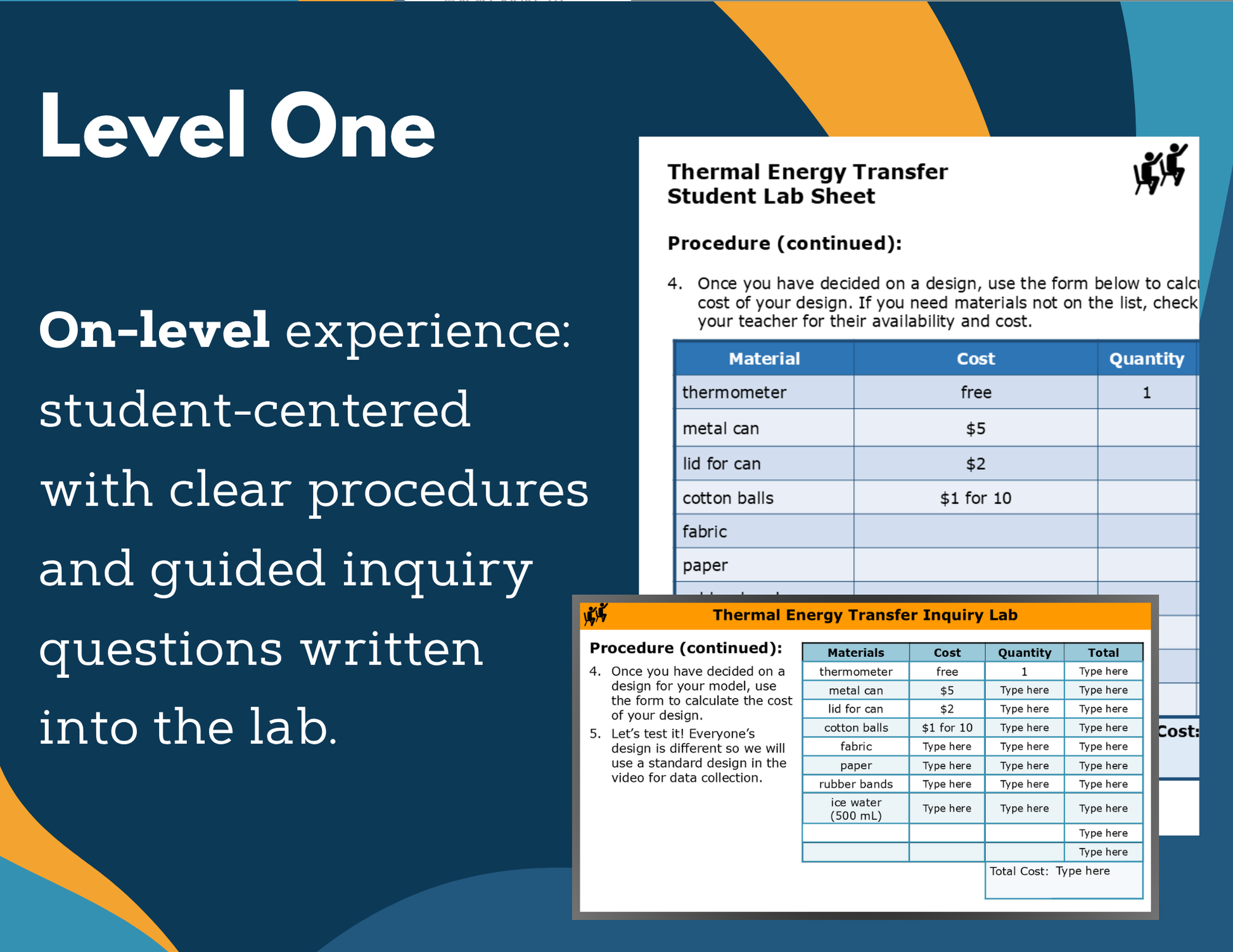Thermal Energy Transfer Digital Inquiry Lab - NGSS MS PS3-3