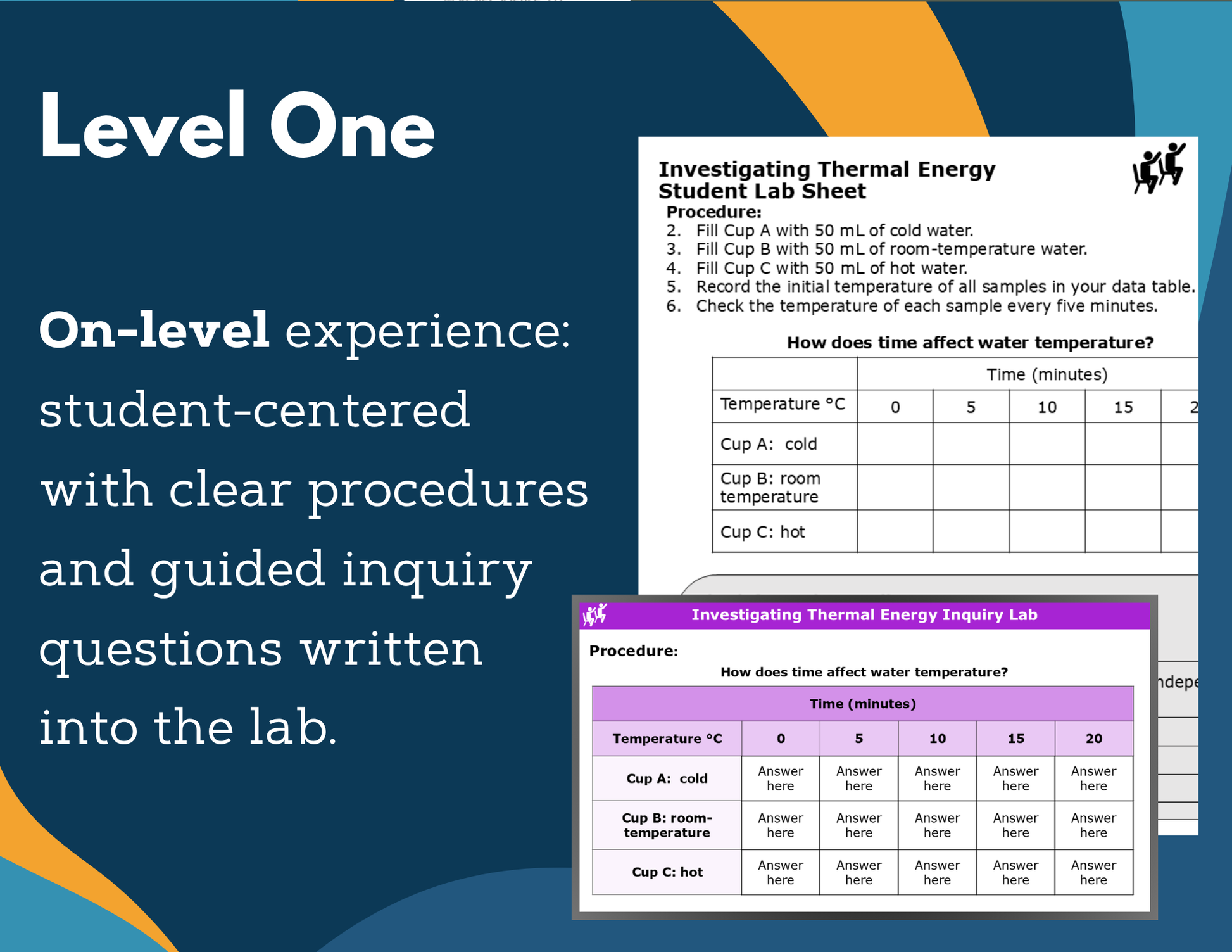Investigating Thermal Energy Digital Inquiry Lab - NGSS MS PS1-4