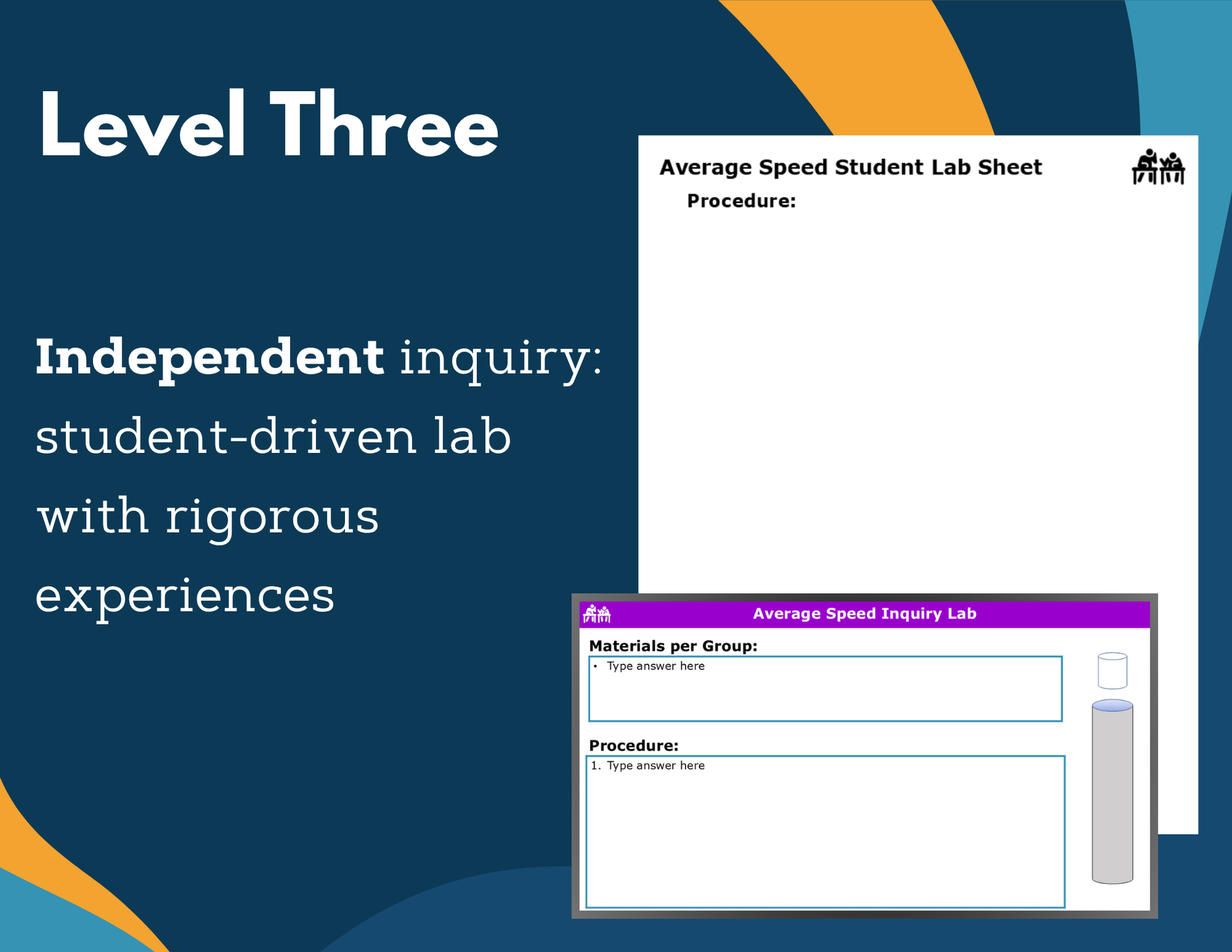 Average Speed Digital Inquiry Lab - MS 6-8