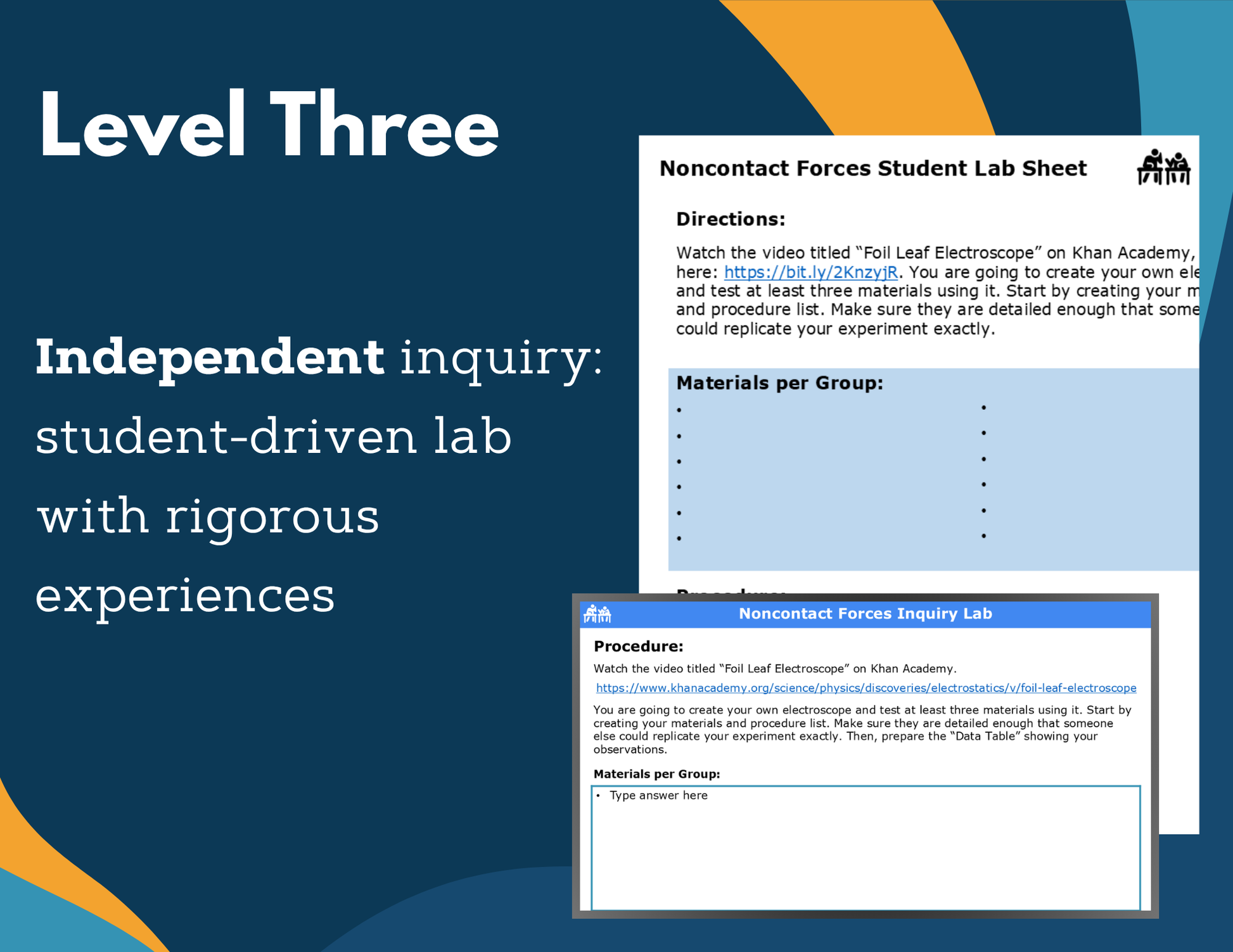 Noncontact Forces Digital Inquiry Lab - NGSS MS PS2-5