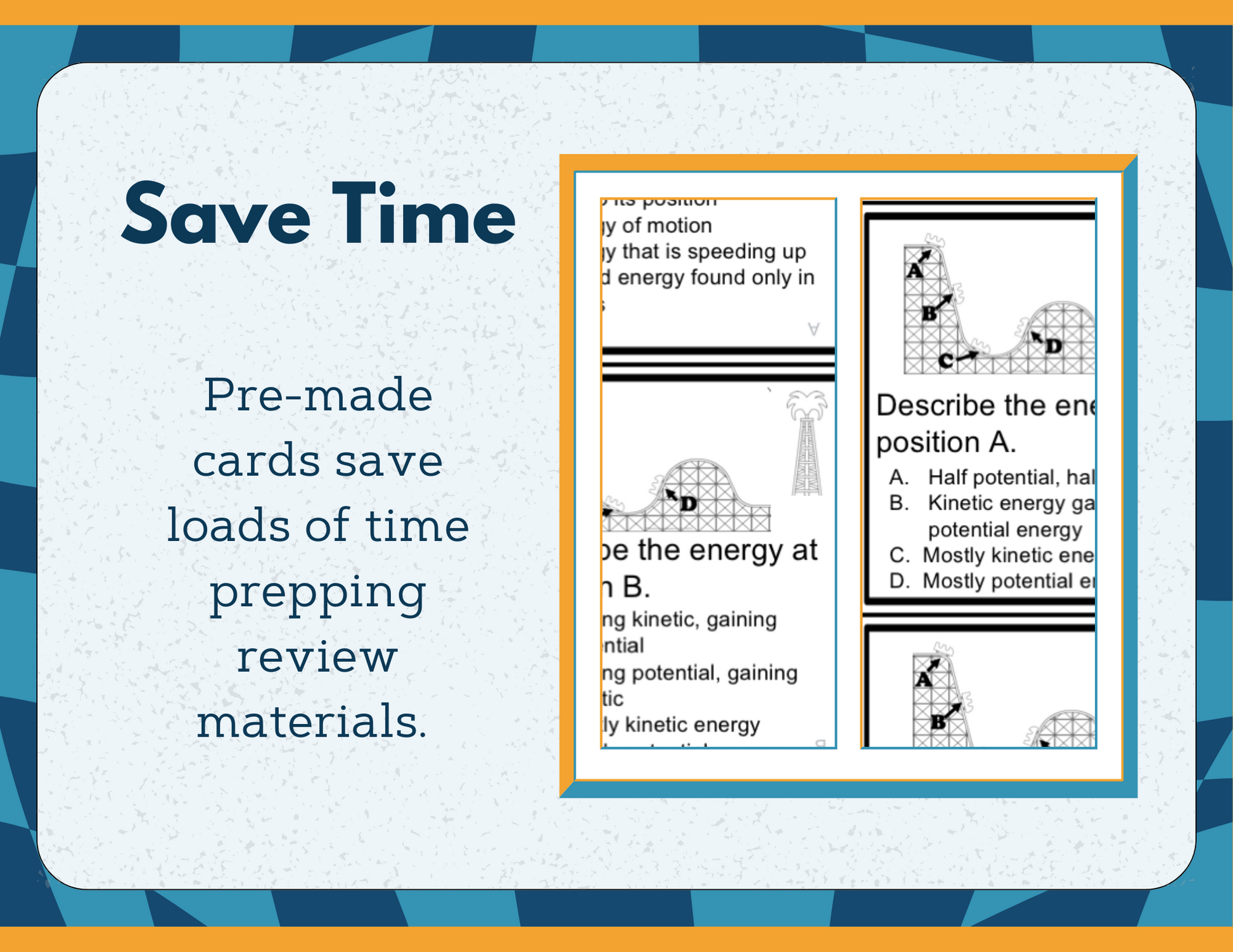 Energy-themed Board Game & Cards with Differentiated Card Sets - MS 6-8