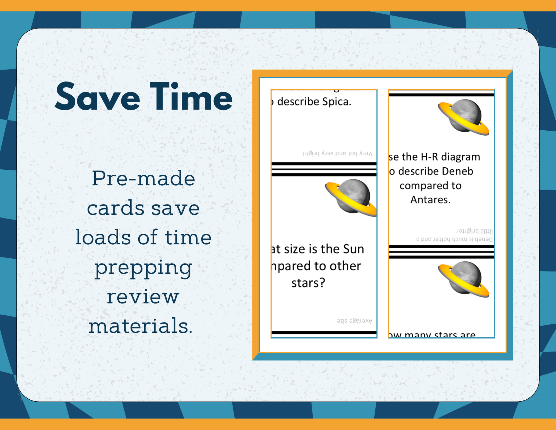 Space-themed Board Game & Cards with Differentiated Card Sets - MS 6-8