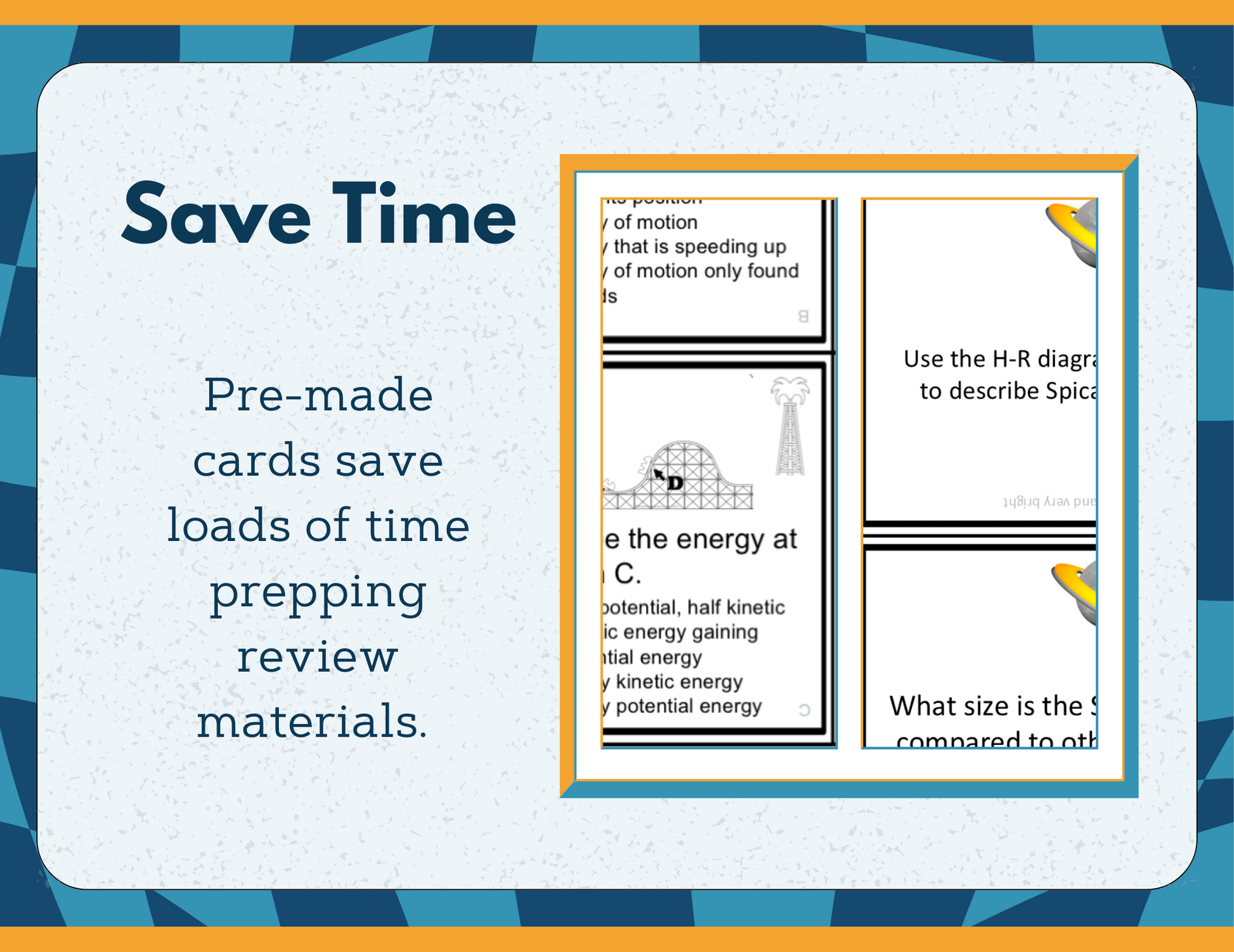 Game Board Cards Supplement with 140 Cards for Each Game - MS 6-8