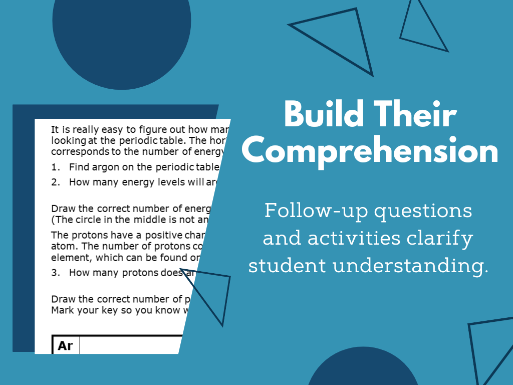 MS 6th 7th 8th - Atoms - Sub Plans
