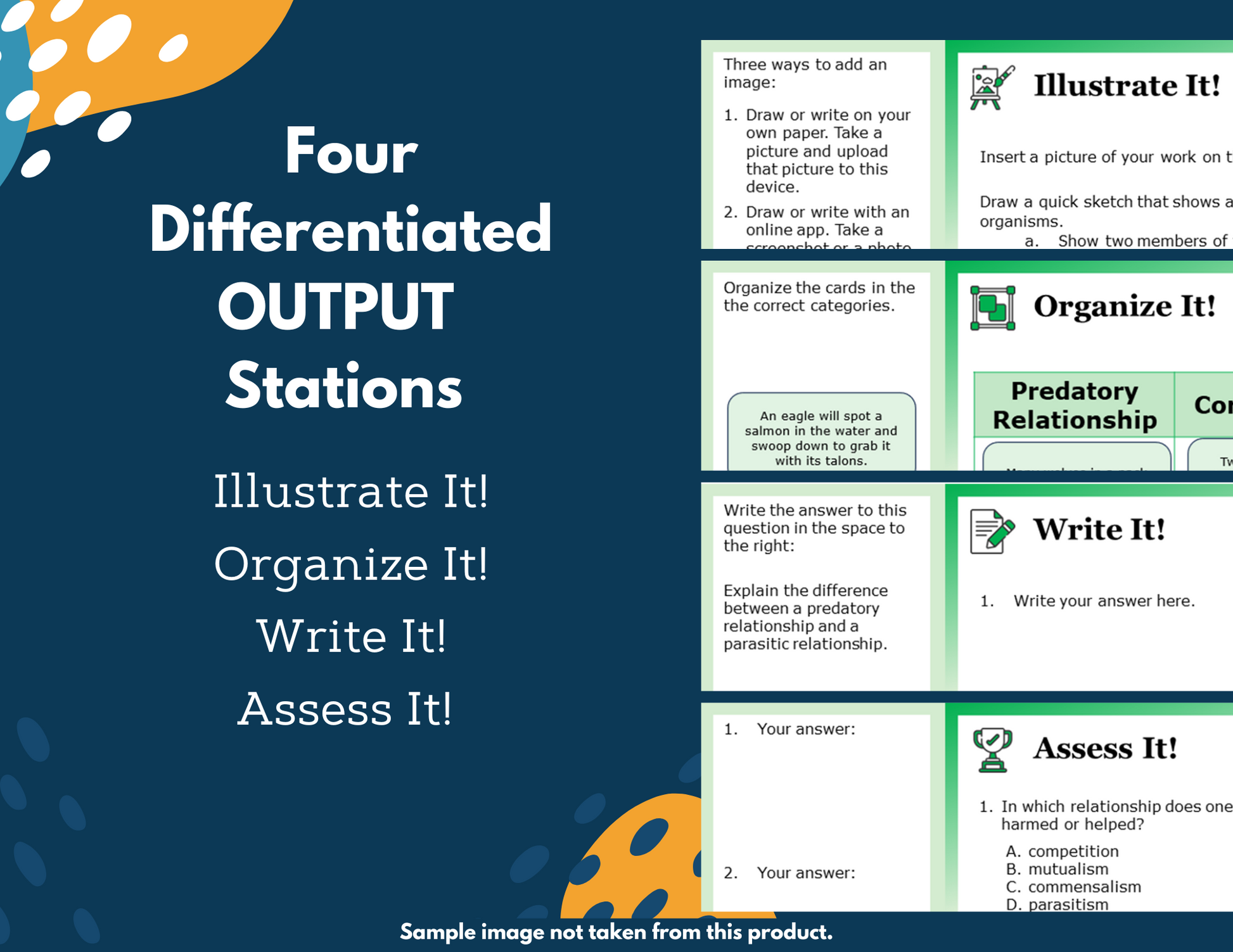 Comparing Organisms Station Lab - New TEKS 6.13B