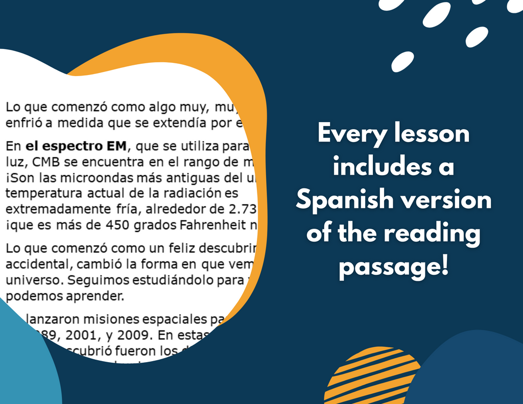 Big Bang Theory Complete Lesson Plan - MS