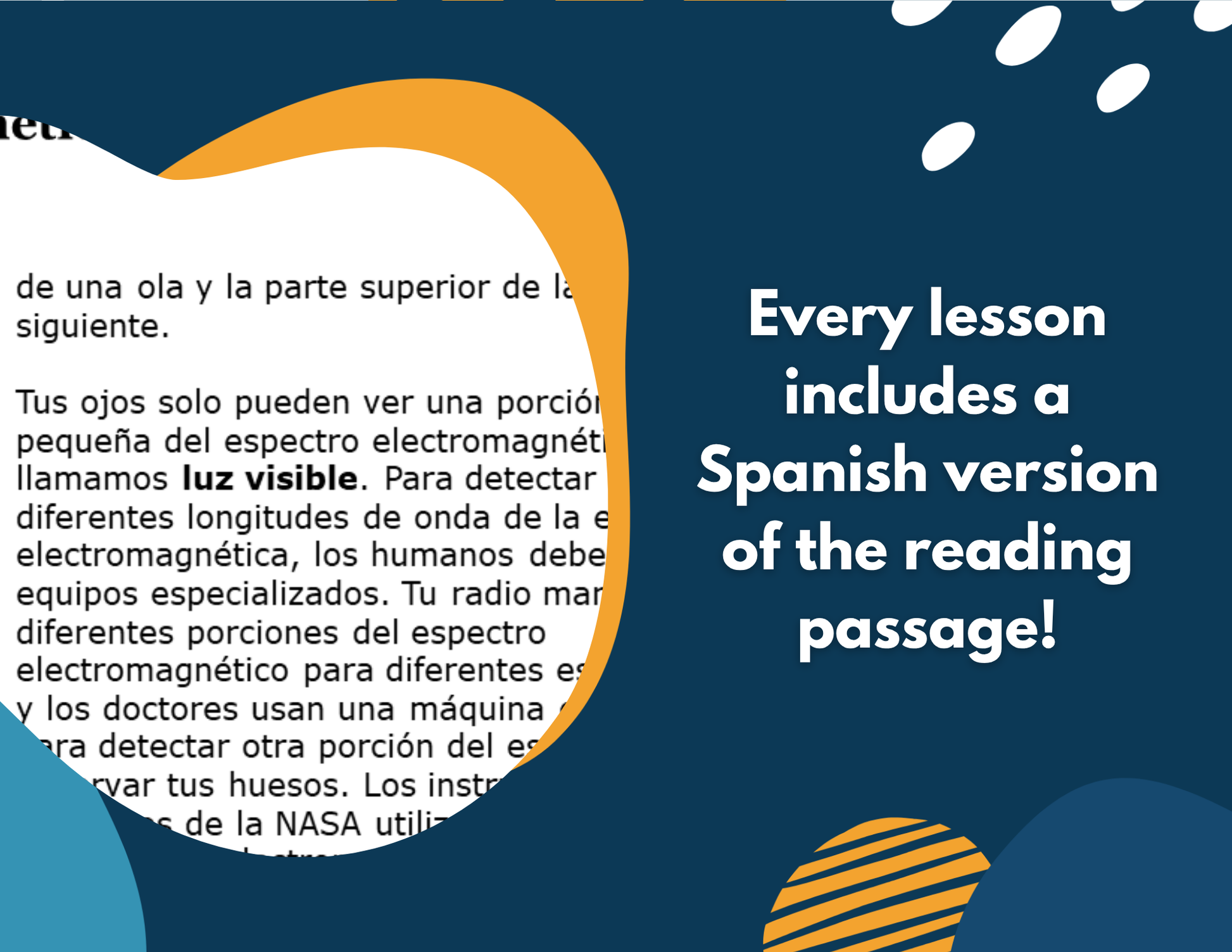 Electromagnetic Spectrum Complete Lesson Plan - MS