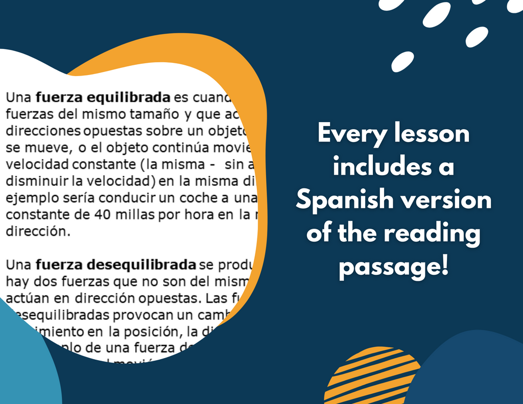 Balanced & Unbalanced Forces Complete Lesson Plan - MS