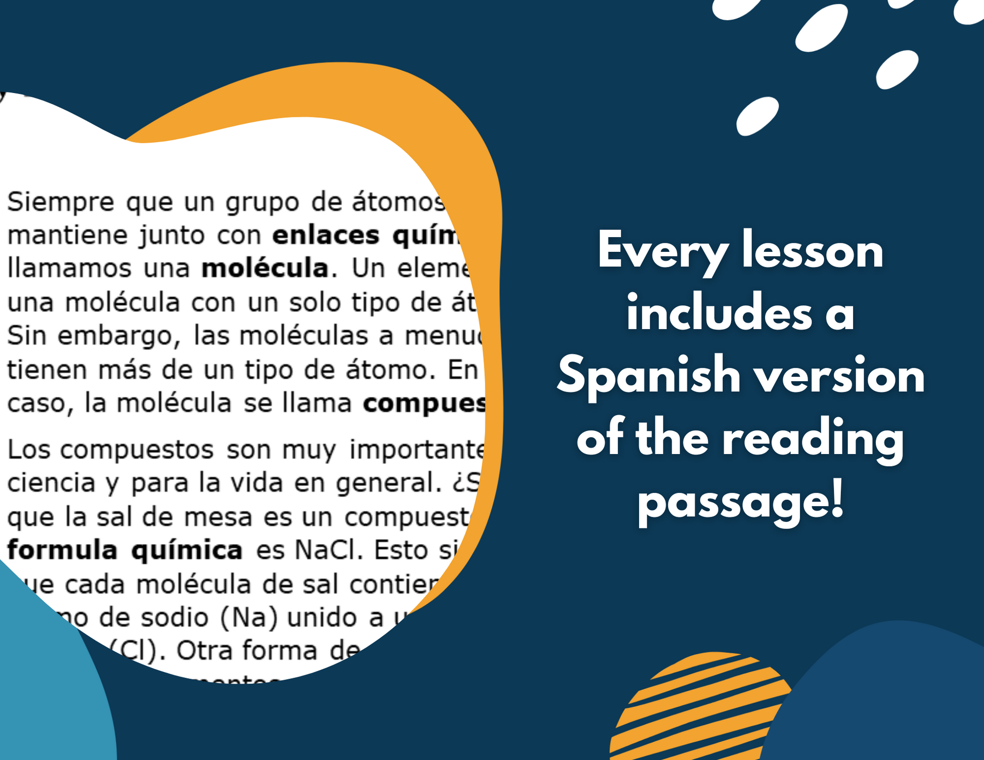 Elements, Compounds, & Mixtures Complete Lesson Plan - MS