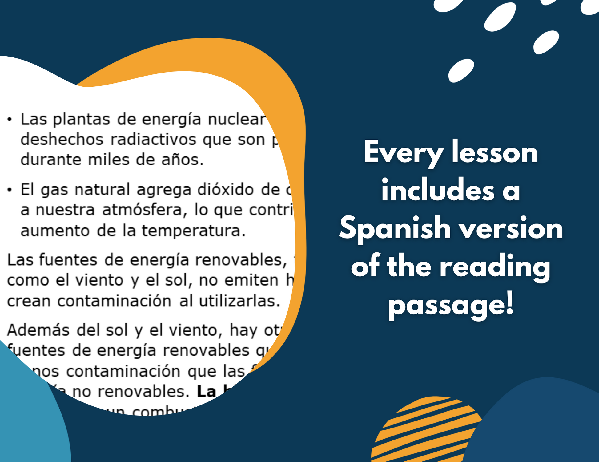 Renewable Energy Resources Complete Lesson Plan - MS
