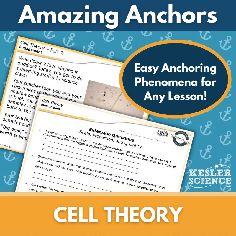 Amazing Anchors Cell Theory - MS 6-8