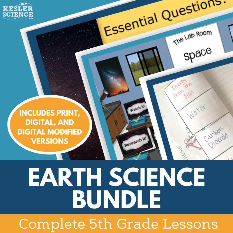 5E Lessons: 5th Grade Earth Science Bundle