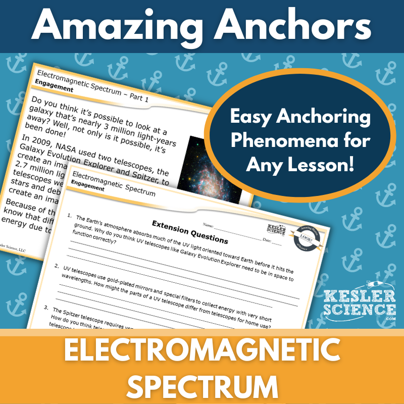Amazing Anchors Electromagnetic Spectrum - MS 6-8