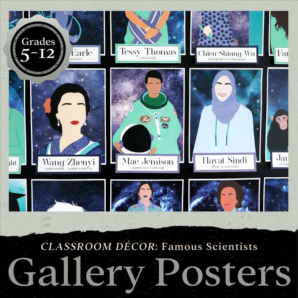Famous Scientists & Science Career Posters