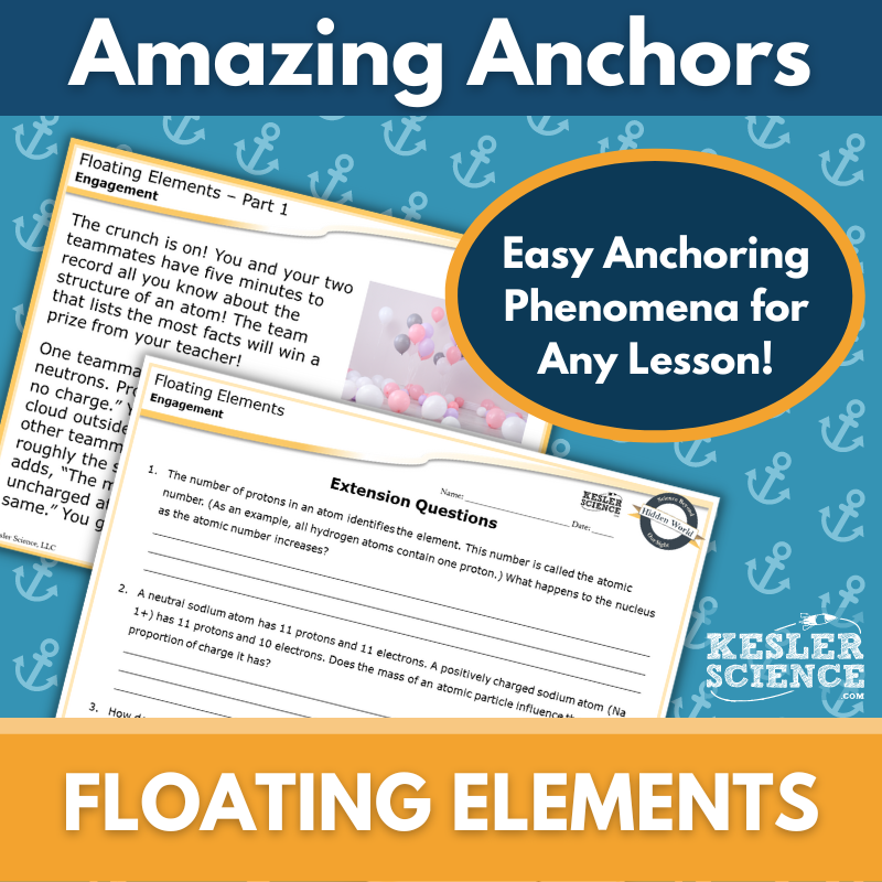 Amazing Anchors Atoms (Floating Elements) - MS 6-8