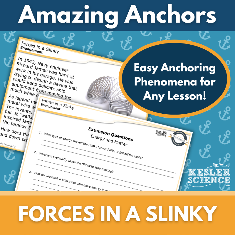 Amazing Anchors Balanced & Unbalanced Forces in a Slinky - MS 6-8
