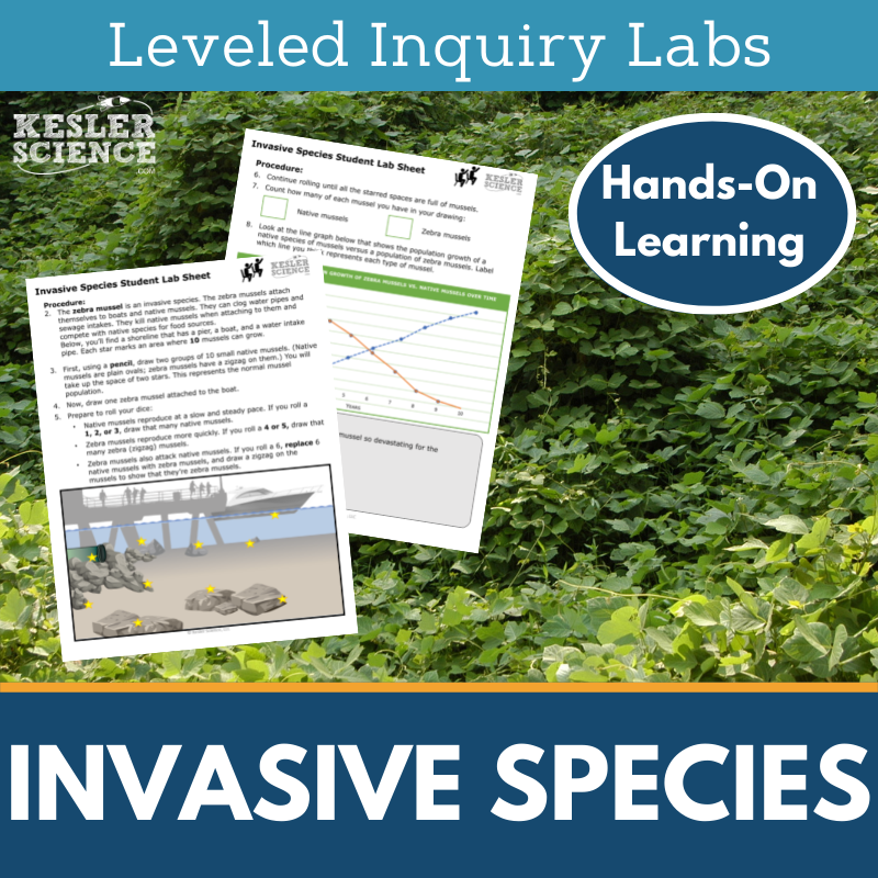 Invasive Species Inquiry Lab - MS 6-8 Science